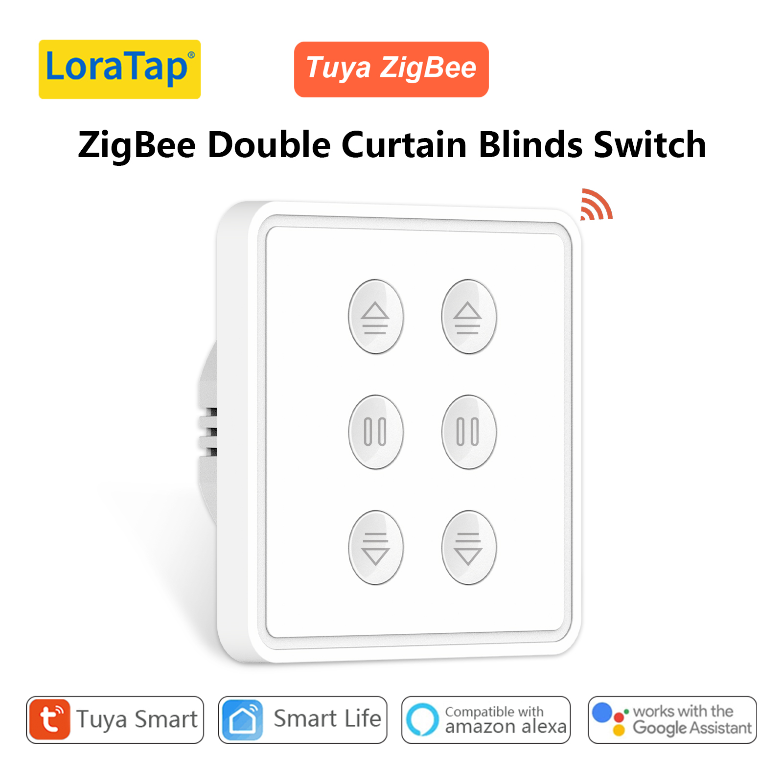 Smart Home Blinds - LoraTap Tuya Smart Life ZigBee Saklar