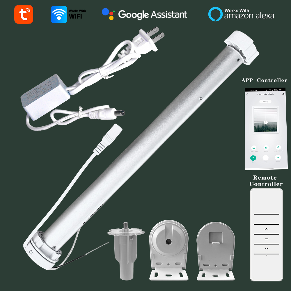 Smart Home Blinds - Tuya WiFi Mini Motorized Roller Blind