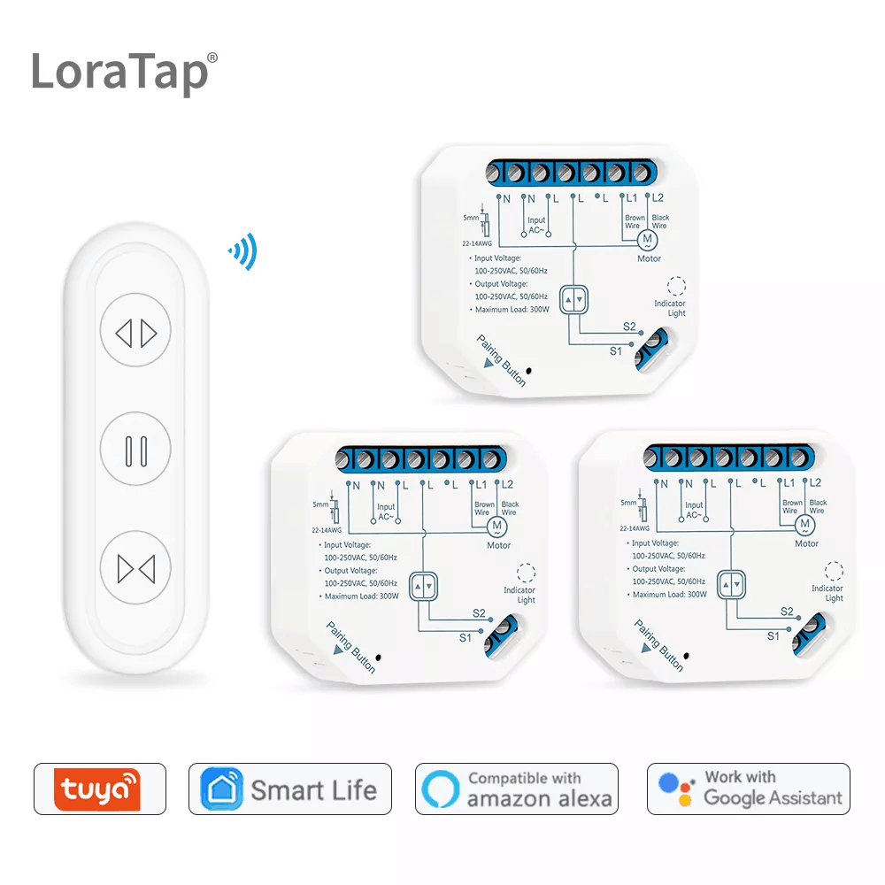 Smart Home Blinds - Tuya Modul Sakelar Tirai Hidup Pintar