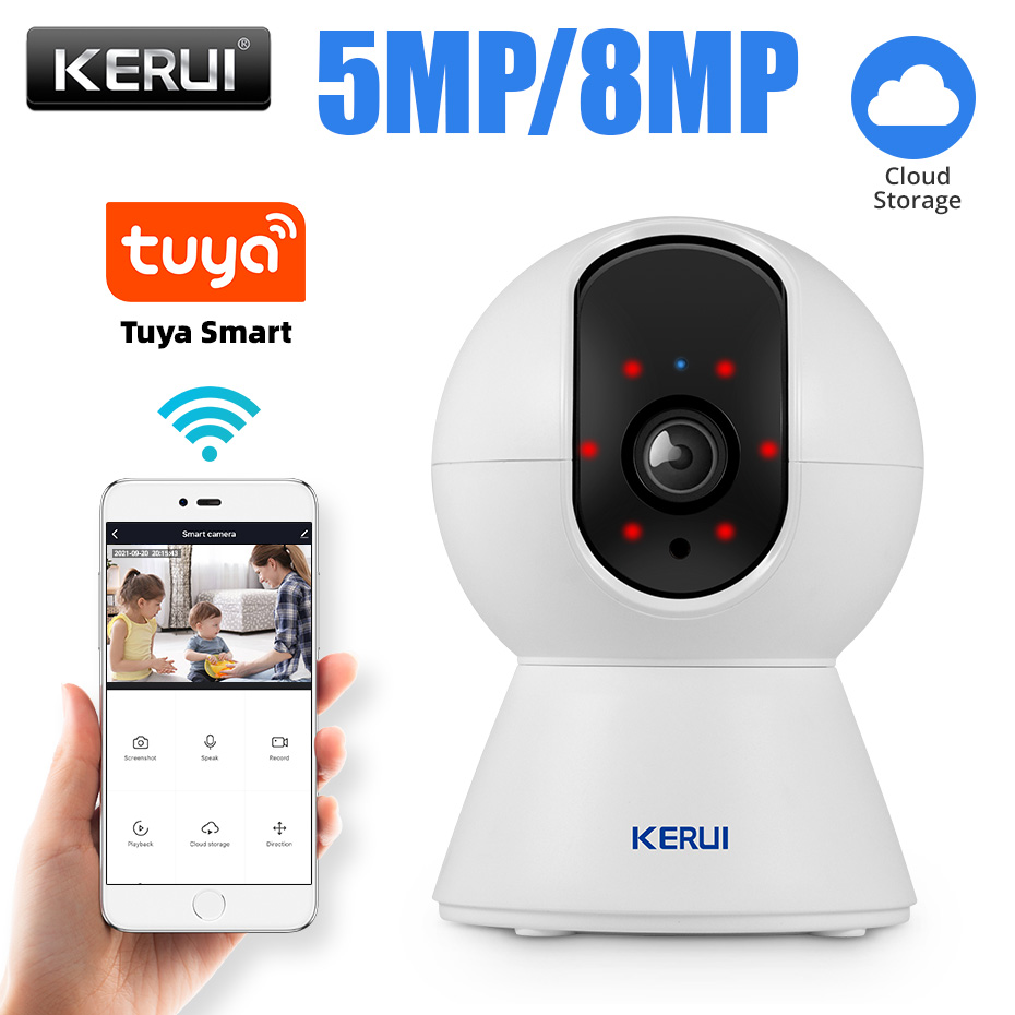 Smart Home Windows App - KERUI kamera IP nirkabel untuk dalam