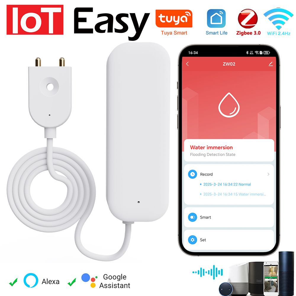 Smart Home Web - Tuya WiFi ZigBee Sensor Air Alarm