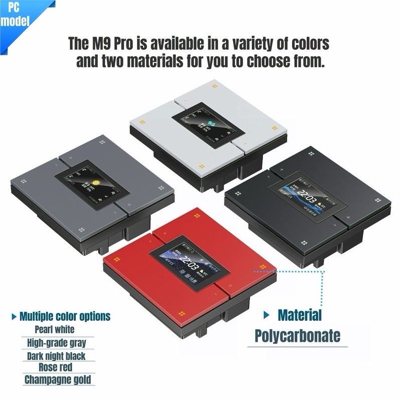 Smart Home Pc - Sakelar Pintar Tuya Zigbee Model PC