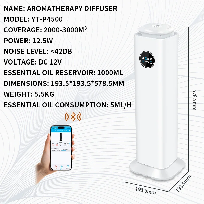 Smart Home Hotel - Diffuser Minyak Esensial WiFi Pintar, Dikendalikan