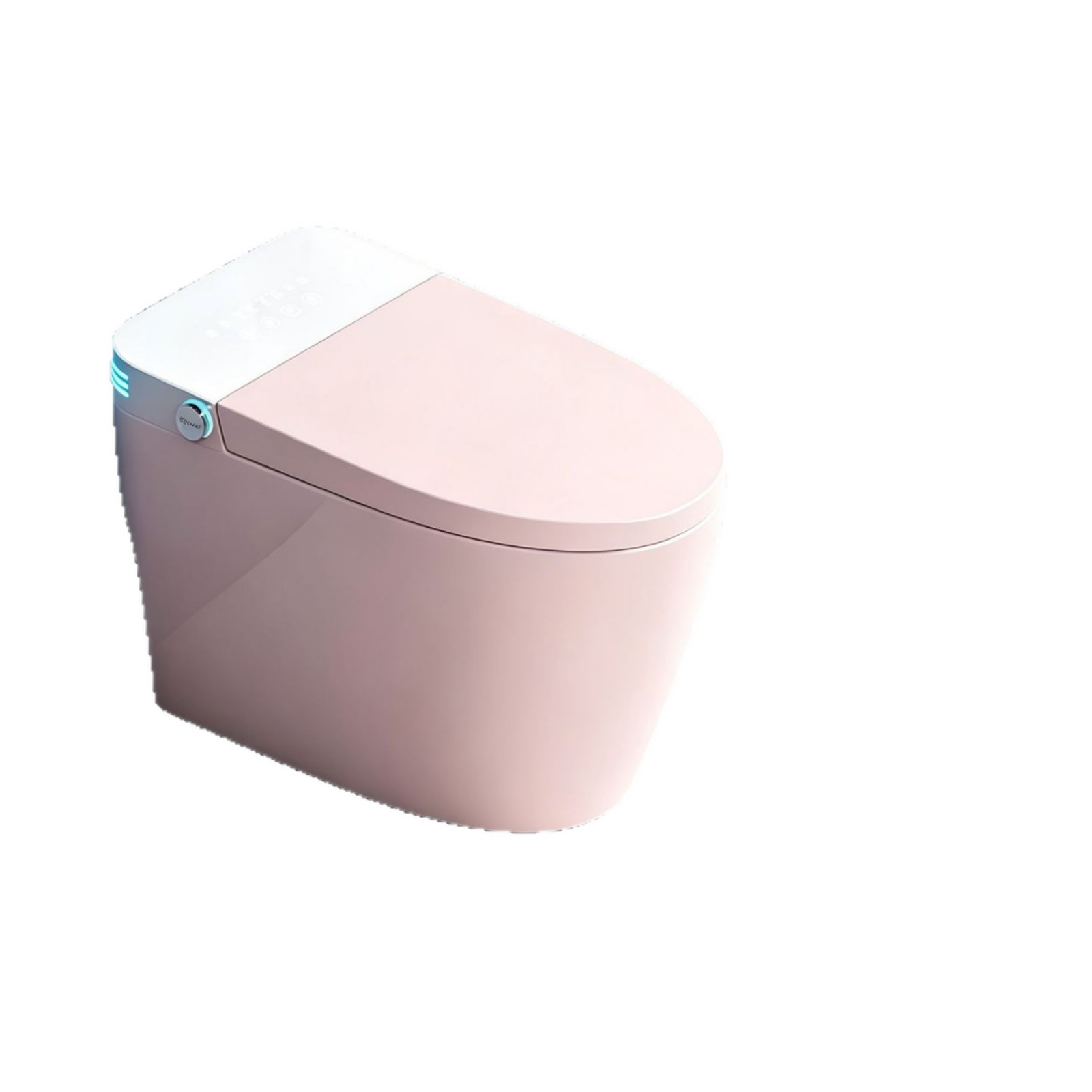 Smart Home Hotel - Toilet Pintar, Warna Pink, Otomatis All-in-1,