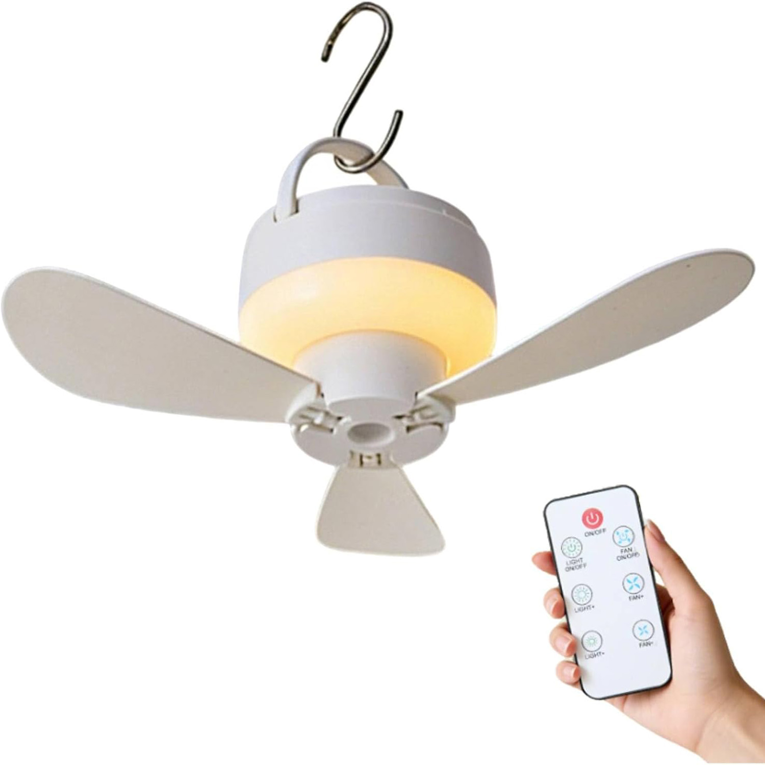 Smart Ceiling Fan - Lampu Kipas Langit-langit 5,51 Inci yang