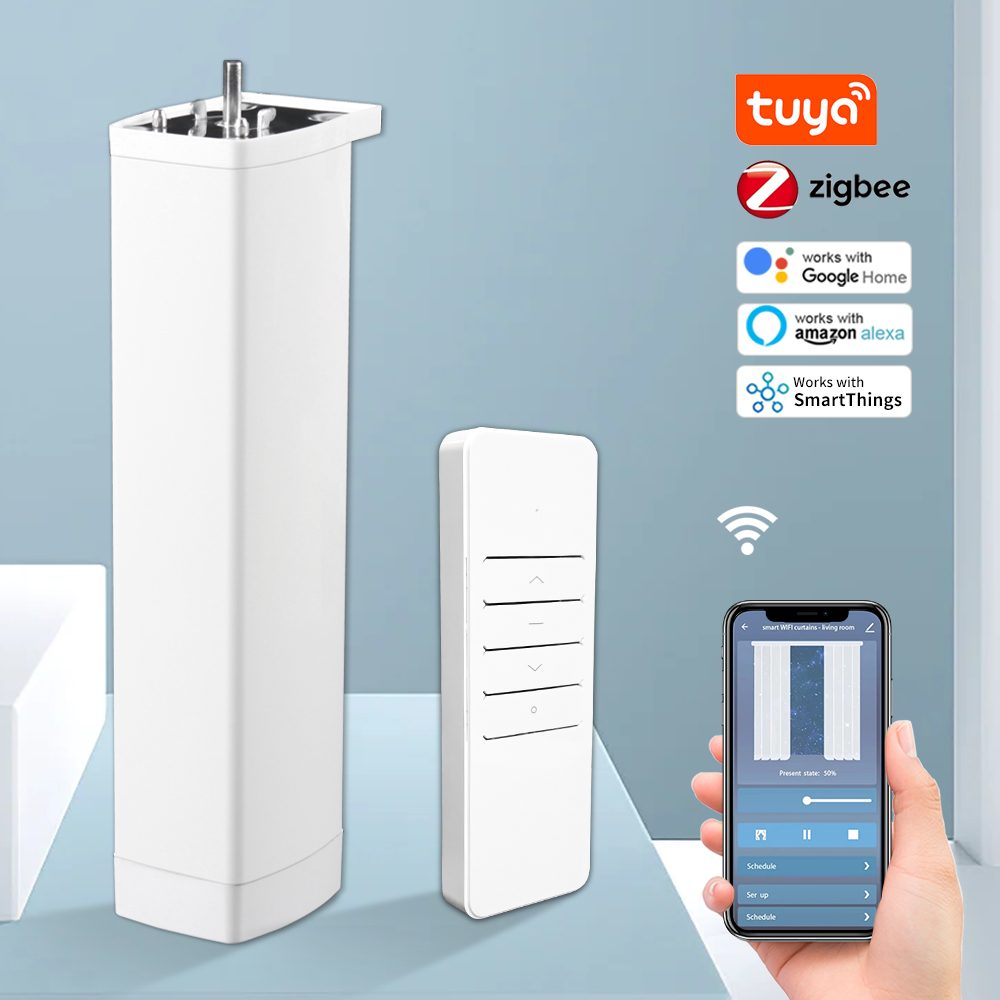 Smart Home Blinds - Zigbee Tuya Motor tirai listrik pintar,