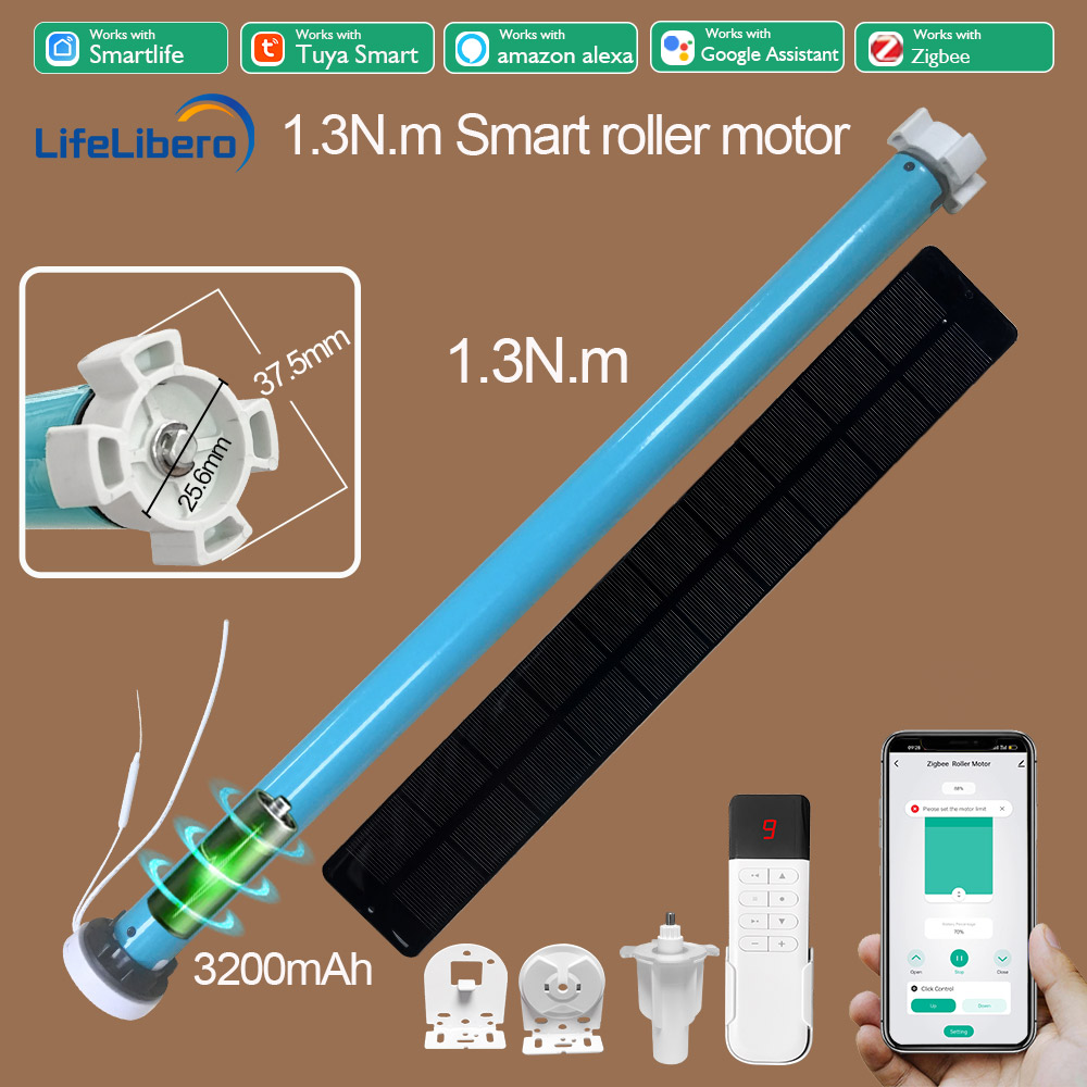Smart Home Blinds - Boyarca Baterai 1,3N.m Tuya Zigbee Roller