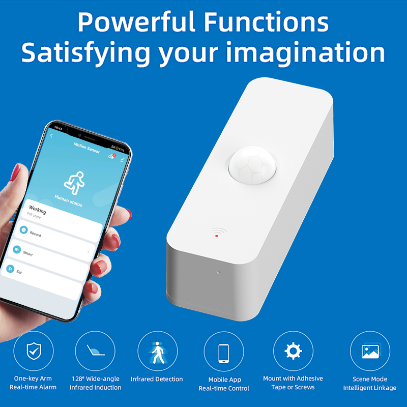 Zigbee PIR Sensor gerak WiFi,  - Smart Home Web ulasan dan harga