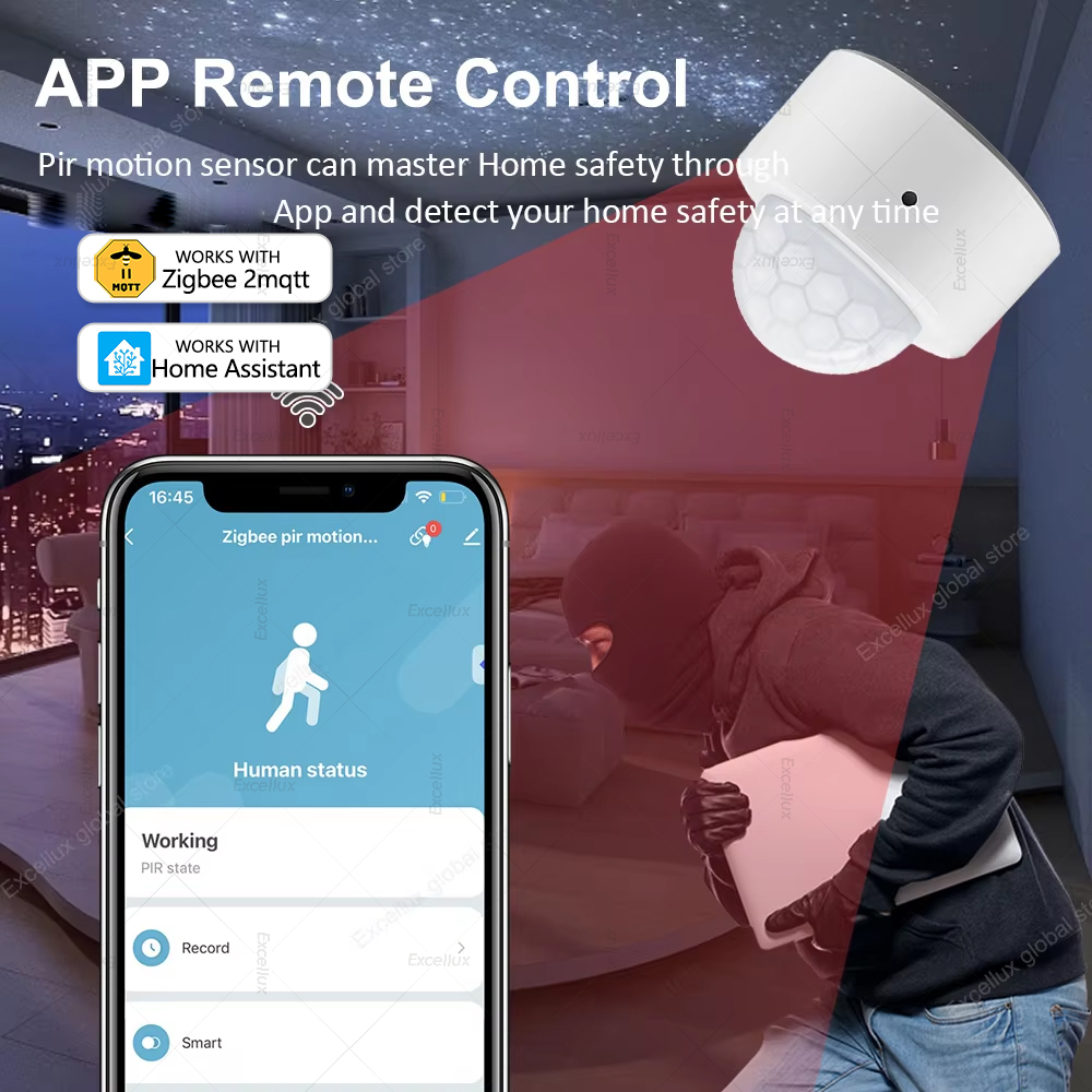 ZigBee PIR Sensor Gerak Mini I - Smart Home Sistem ulasan dan harga