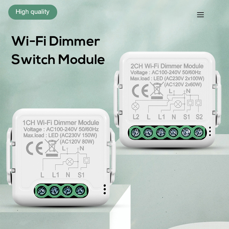 Modul Sakelar Peredup Cerdas W - Smart Home Web ulasan dan harga