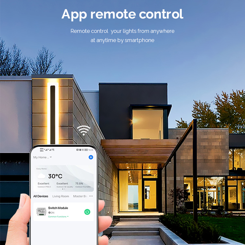 Modul Sakelar Peredup Cerdas W - Smart Home Web ulasan dan harga