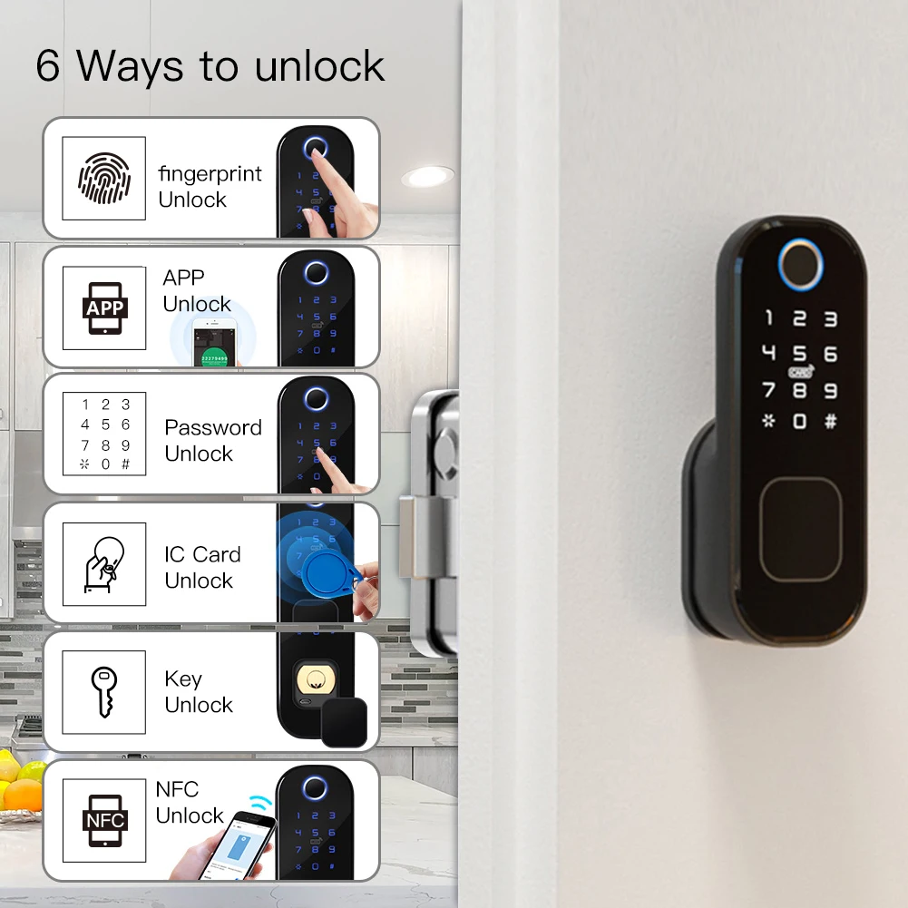 MOES pengunci pintu pintar Tuy - Smart Home Hotel ulasan dan harga