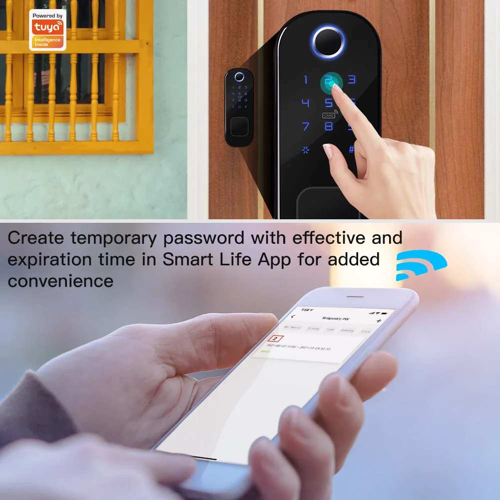 MOES pengunci pintu pintar Tuy - Smart Home Hotel ulasan dan harga