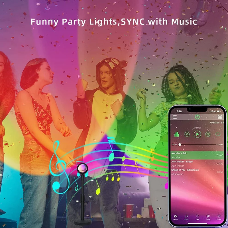 Lampu matahari terbenam LED pi - Smart Home Integration ulasan dan harga