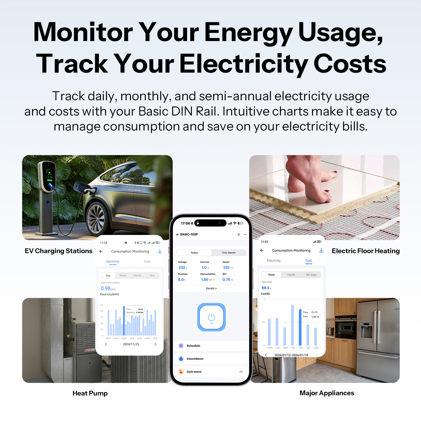 SONOFF BASIC-1GSP Sakelar Rel  - Smart Home Energy Monitor ulasan dan harga