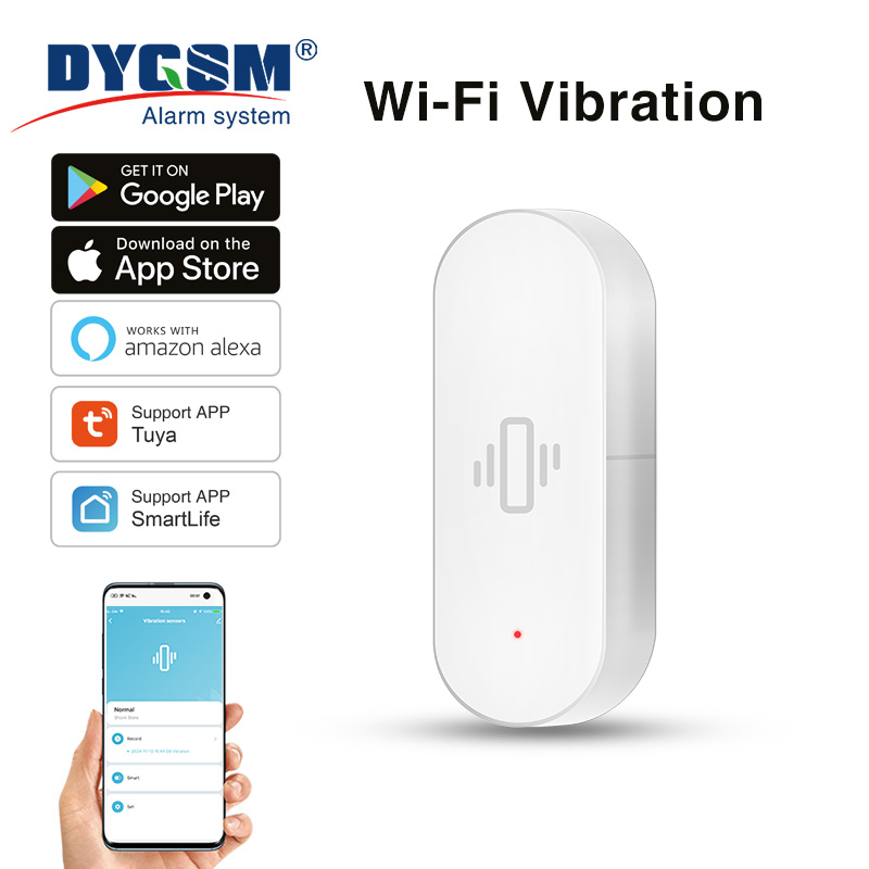 Sensor Getaran WiFi Tuya, Dete - Smart Home Web ulasan dan harga