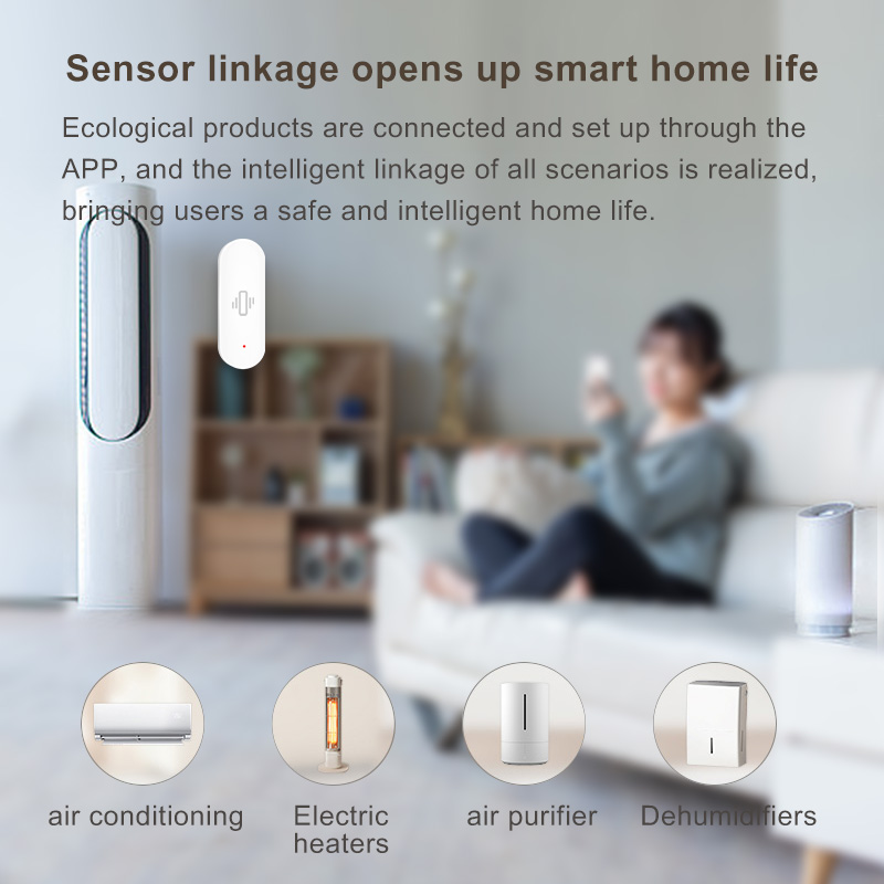 Sensor Getaran WiFi Tuya, Dete - Smart Home Web ulasan dan harga