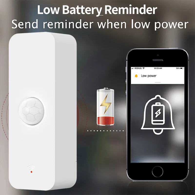 Zigbee PIR Sensor gerak WiFi,  - Smart Home Sistem ulasan dan harga