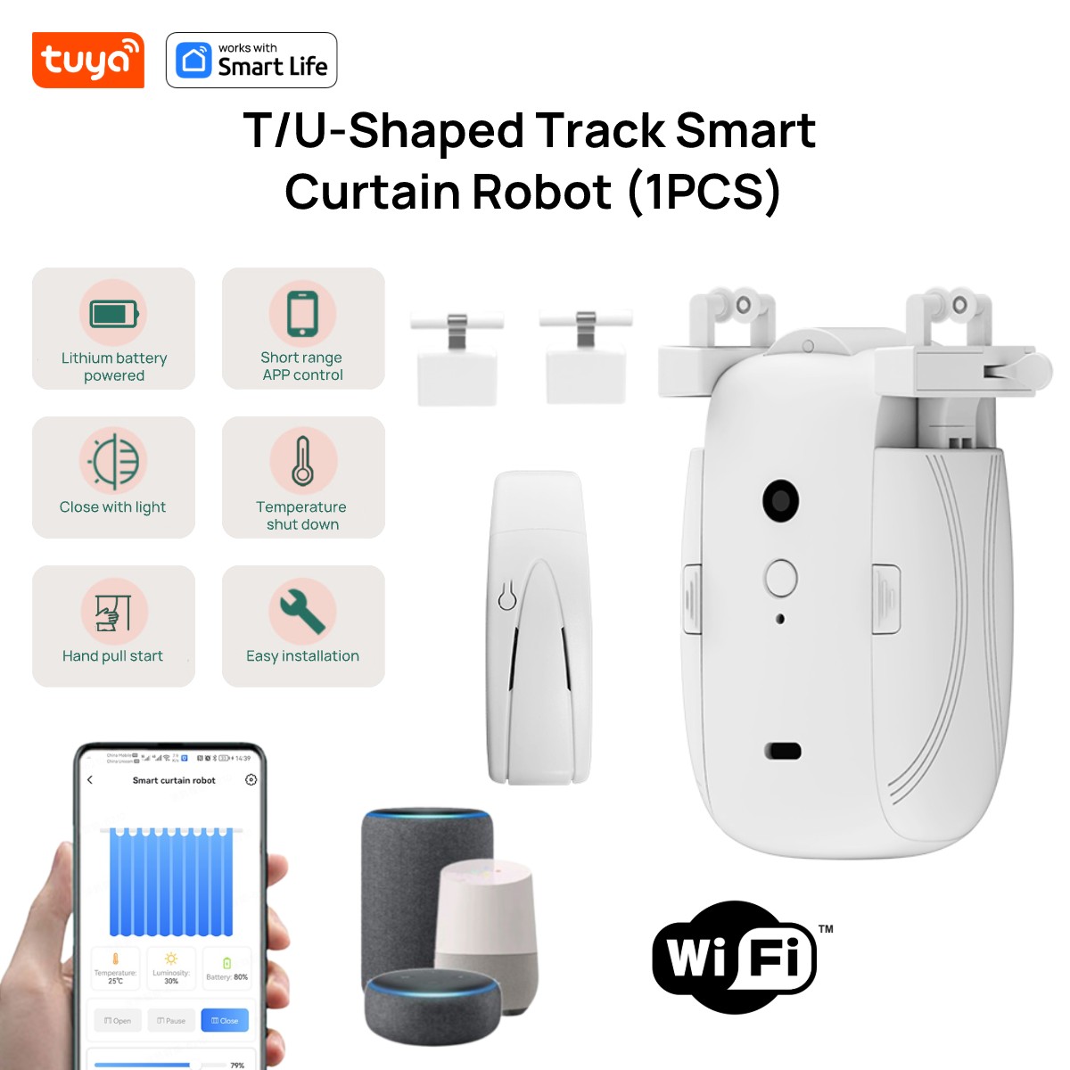Robot tirai WiFi cerdas Tuya ( - Smart Home Wifi Hub ulasan dan harga