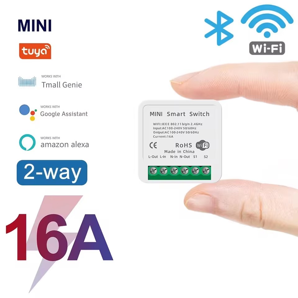 Saklar Pintar WiFi Tuya 16A Ko - Smart Home Energy Monitor ulasan dan harga
