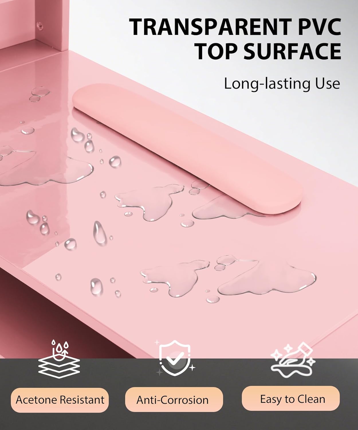 Meja Kuku Warna Pink untuk Tek - Smart Home Pc ulasan dan harga