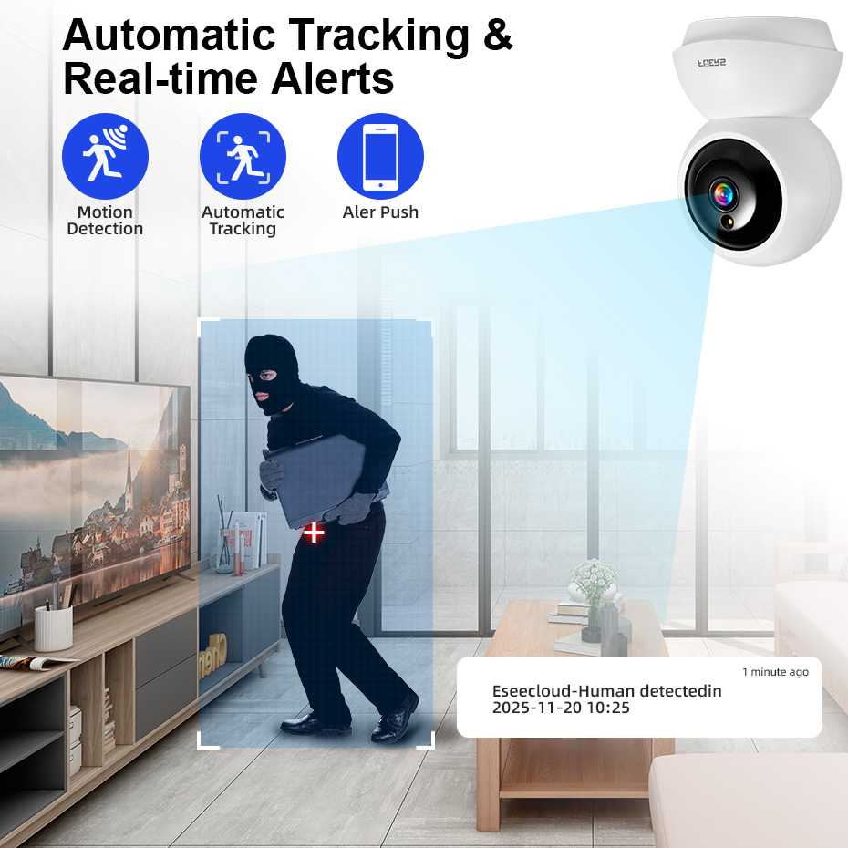 Kamera WiFi Fuers 5MP untuk Ru - Smart Home Windows App ulasan dan harga