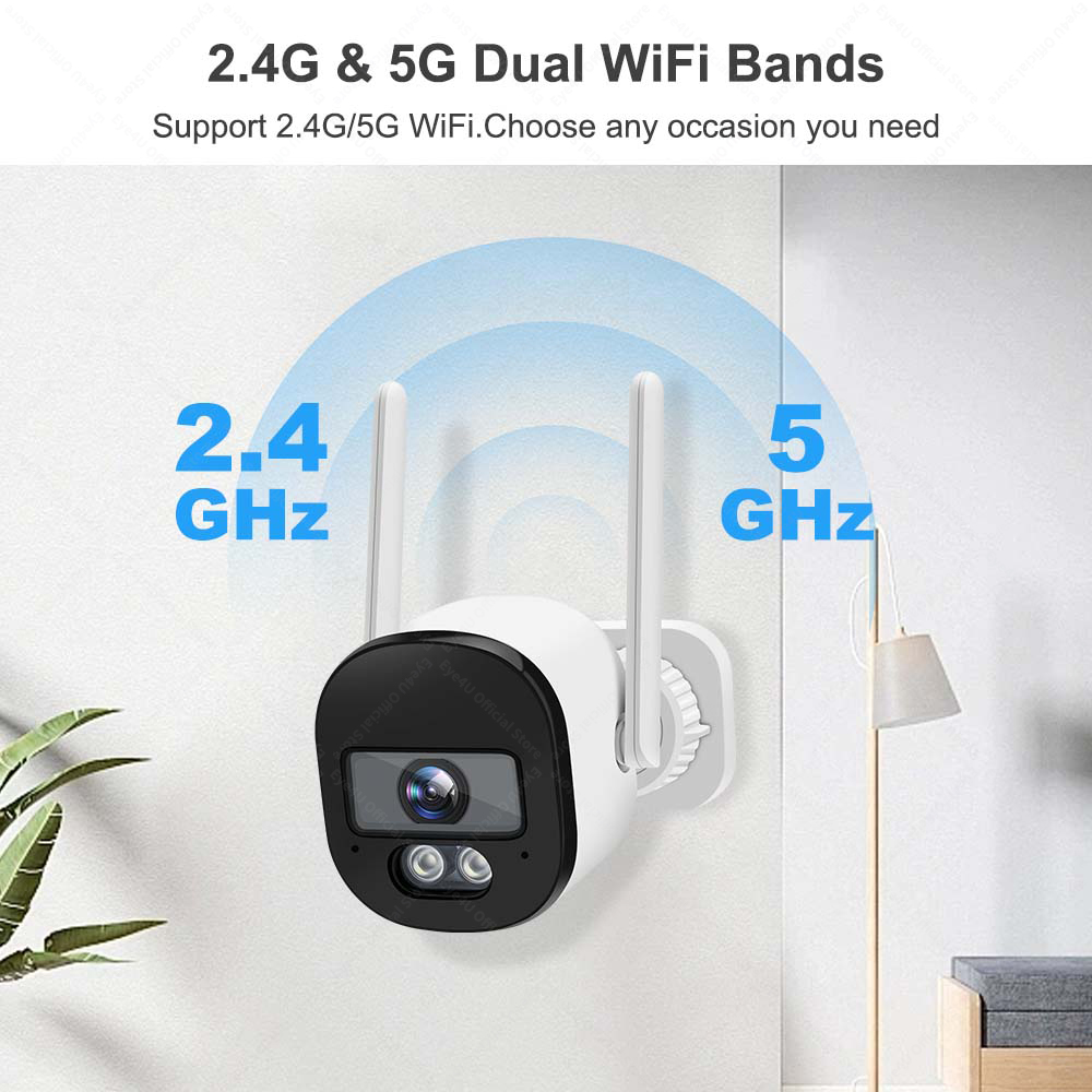 Tuya kamera keamanan peluru 4M - Smart Home Google Nest ulasan dan harga
