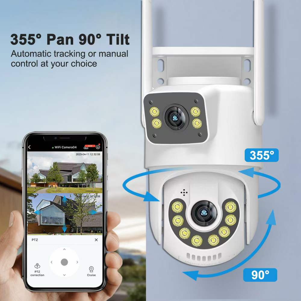 Kamera Dome IP PTZ Nirkabel Le - Smart Home Windows App ulasan dan harga