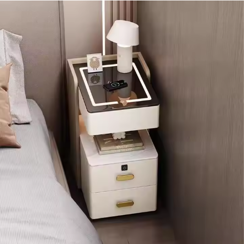 Lemari Samping Tempat Tidur Ke - Smart Home Simple ulasan dan harga