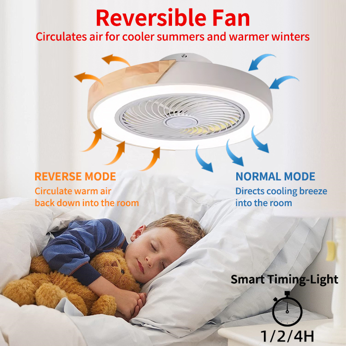 Lampu Kipas Angin Plafon Kamar - Smart Ceiling Fan ulasan dan harga