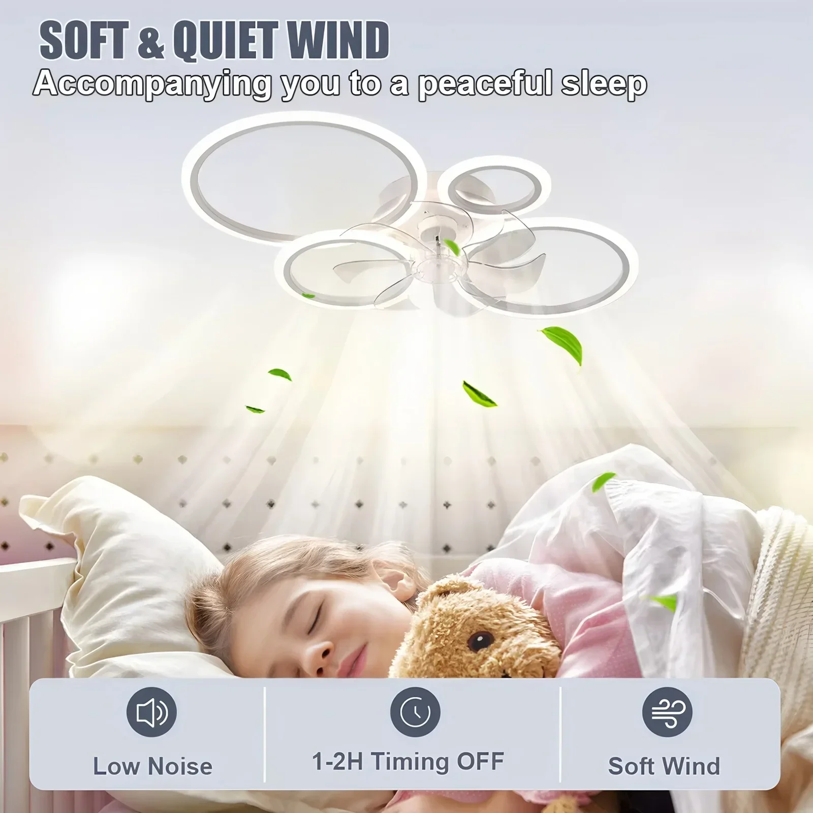 Kipas Angin Plafon dengan Lamp - Smart Ceiling Fan ulasan dan harga