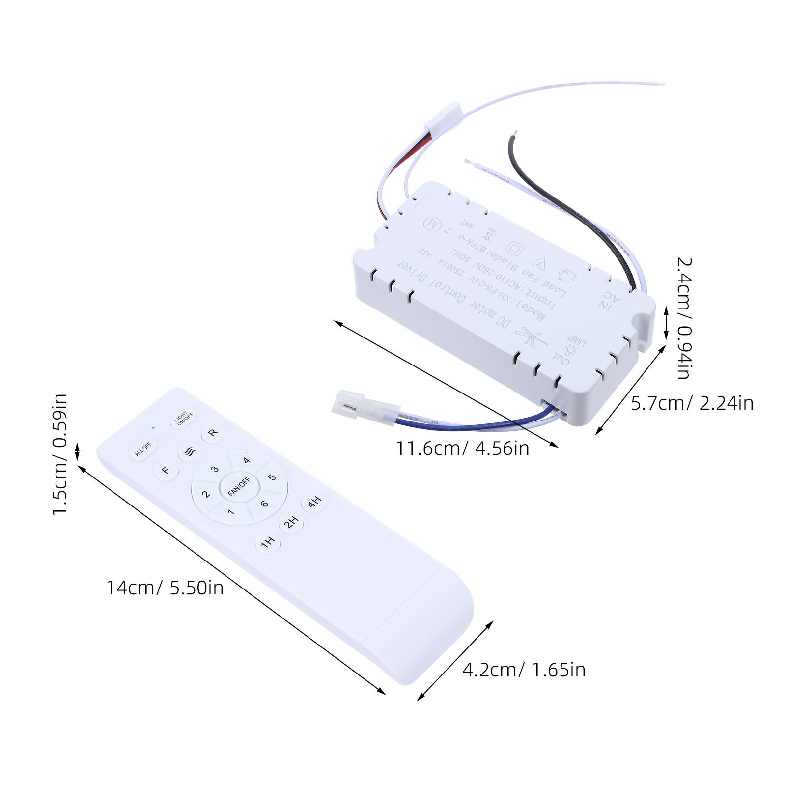 1Set Pengontrol Jarak Jauh Kip - Smart Ceiling Fan ulasan dan harga