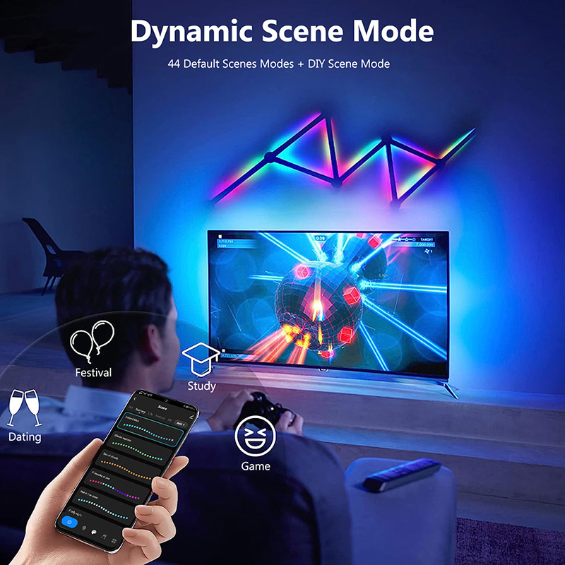 Lampu Dinding RGB Pintar, Lamp - Smart Home Tv ulasan dan harga