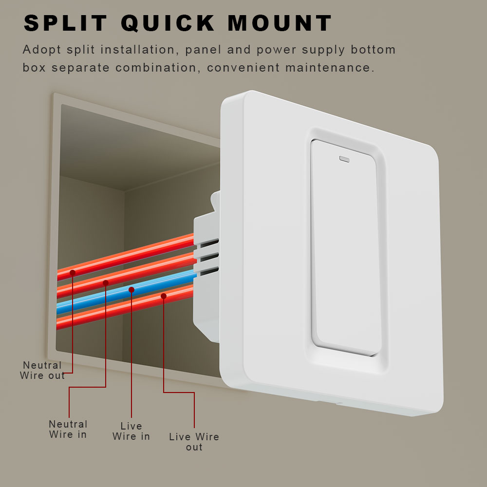 Sakelar Pemanas Air Pintar/Kon - Smart Home Integration ulasan dan harga