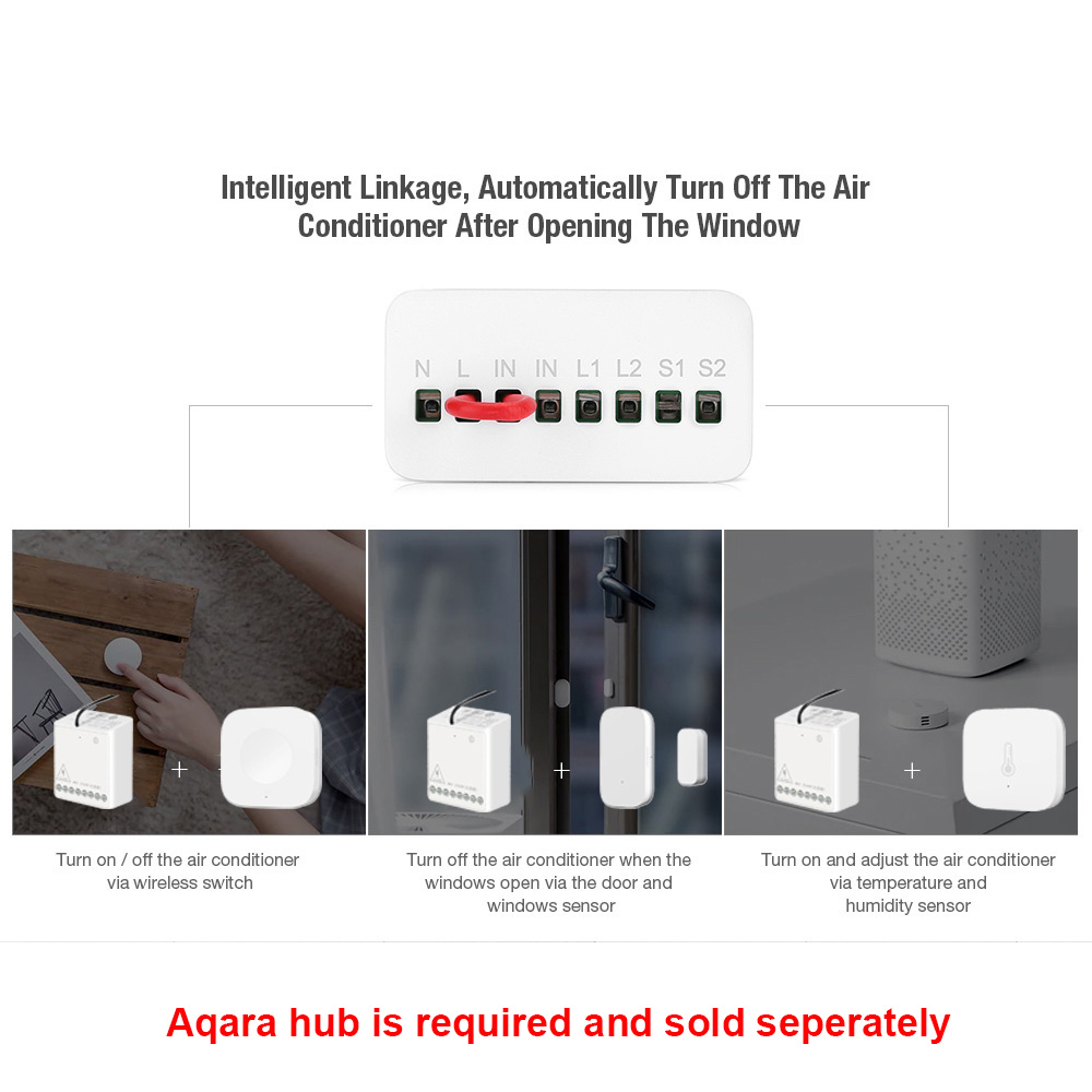Aqara Modul Kontrol Dua Arah P - Smart Home Xiaomi Kit ulasan dan harga