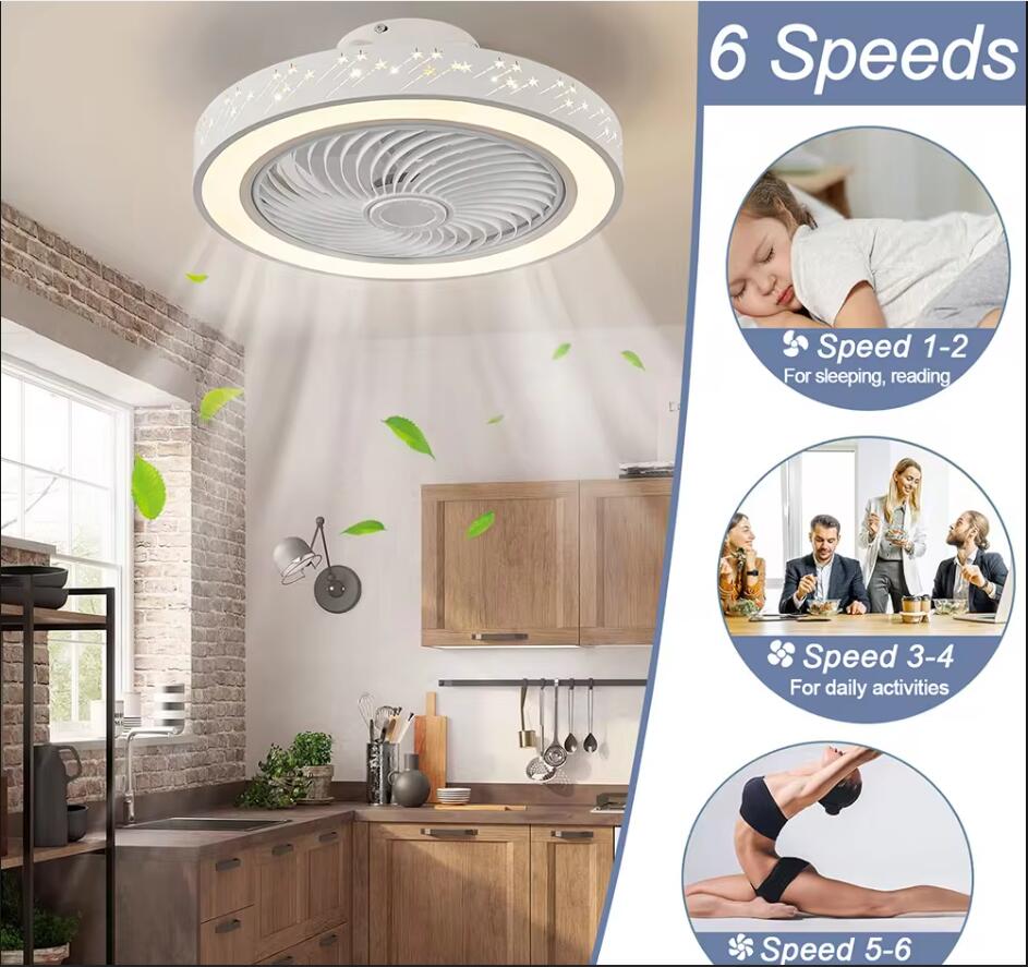 Lampu Kipas langit-langit apli - Smart Ceiling Fan ulasan dan harga