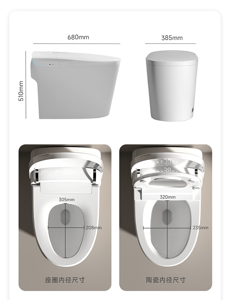 Toilet Pintar Otomatis Terlari - Smart Home Hotel ulasan dan harga