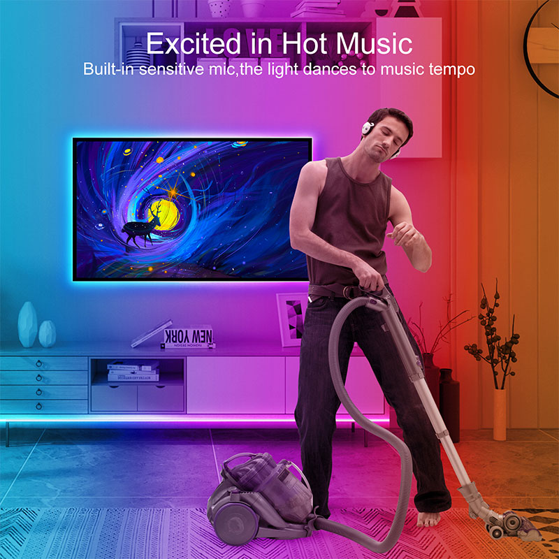 STTL Smart RGB LED TV Strip 2. - Smart Home Tv ulasan dan harga