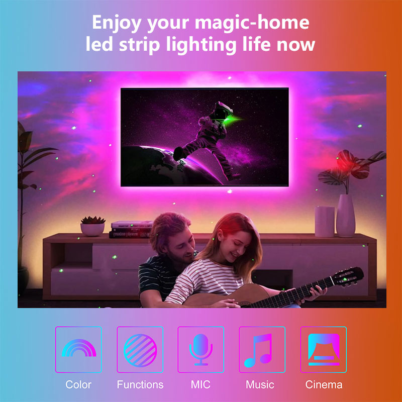 STTL Smart RGB LED TV Strip 2. - Smart Home Tv ulasan dan harga