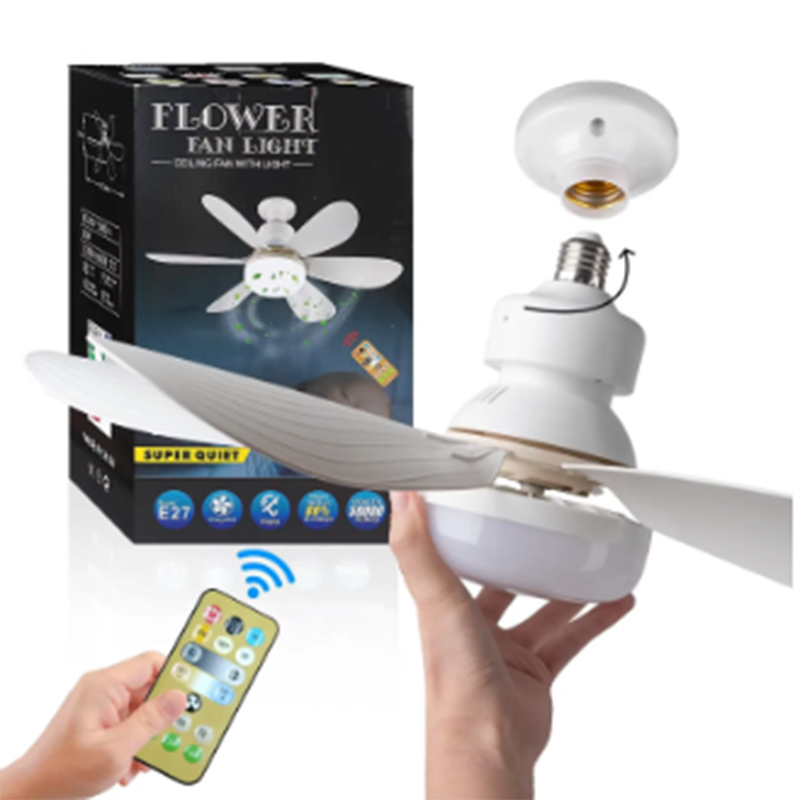 Lampu Kipas Plafon LED E27 202 - Smart Ceiling Fan ulasan dan harga