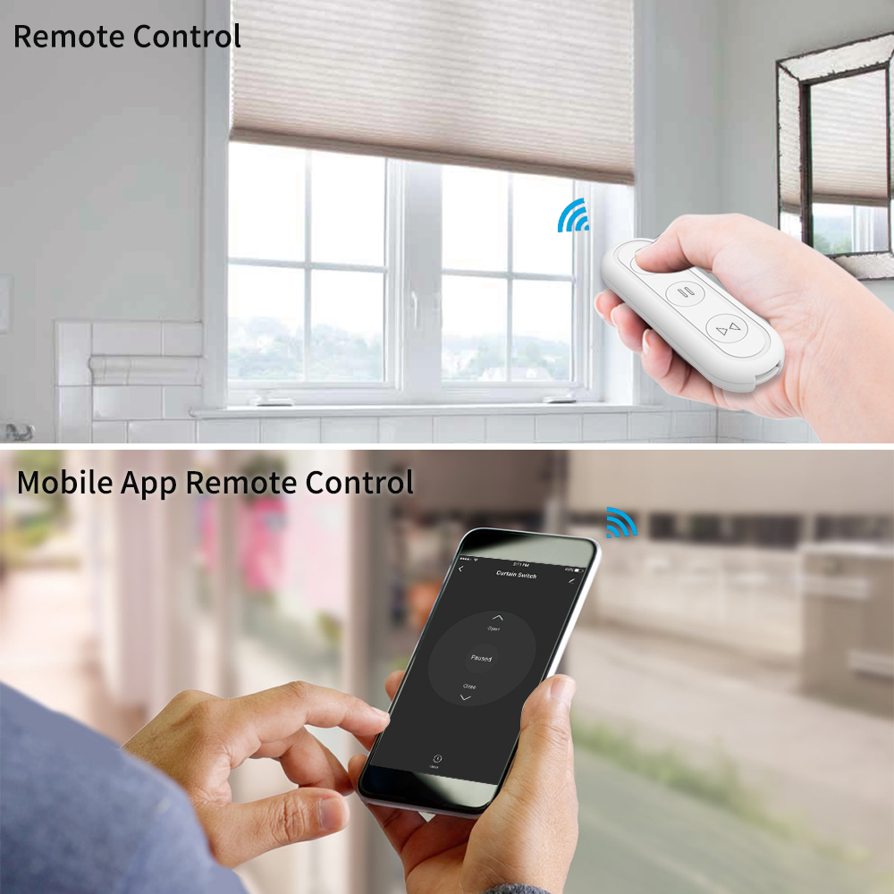 Tuya Modul Sakelar Tirai Hidup - Smart Home Blinds ulasan dan harga