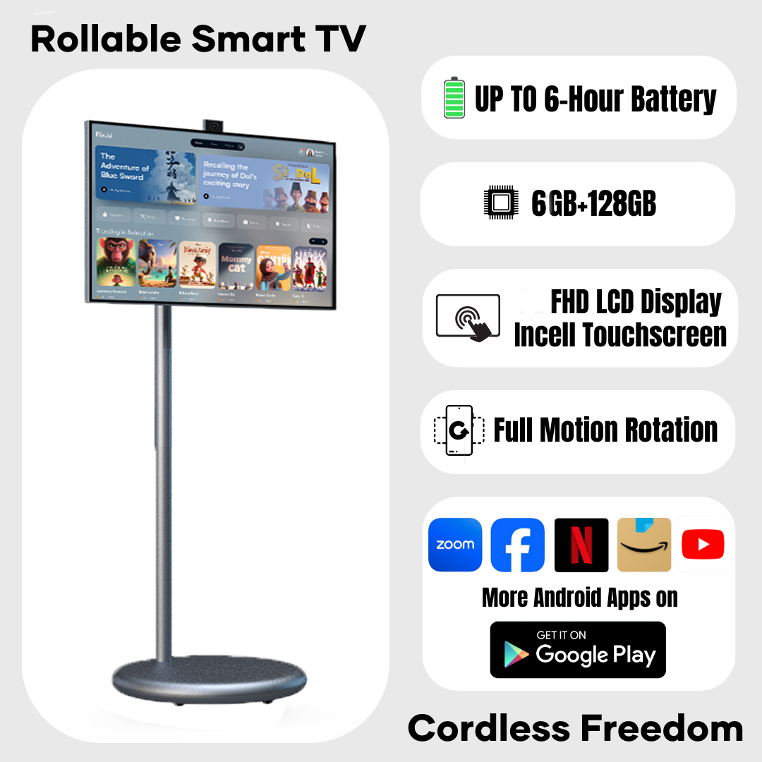 Layar TV Portabel Pintar LCD D - Smart Home Tv ulasan dan harga