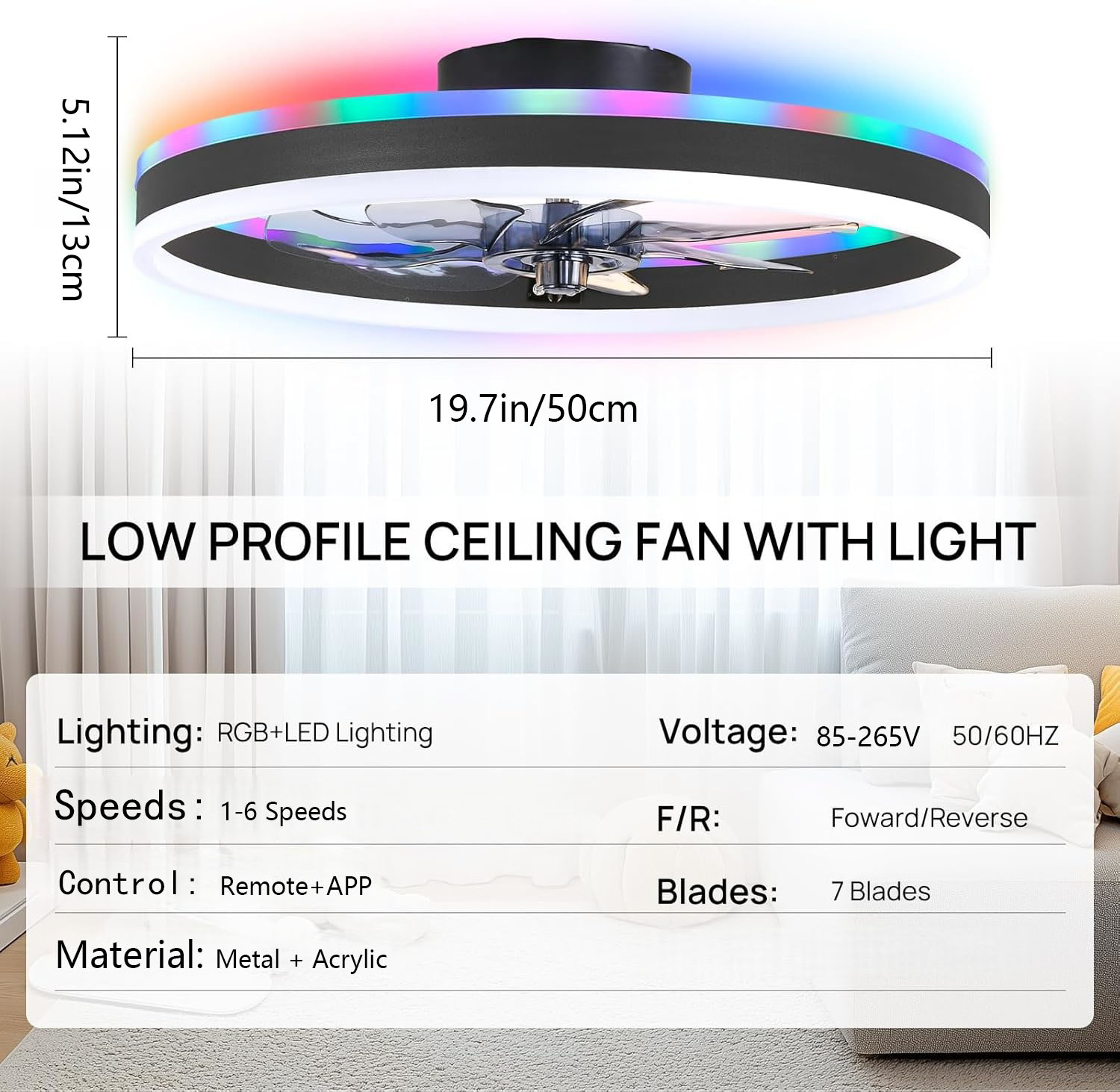 Lampu Kipas Langit-langit Pint - Smart Ceiling Fan ulasan dan harga