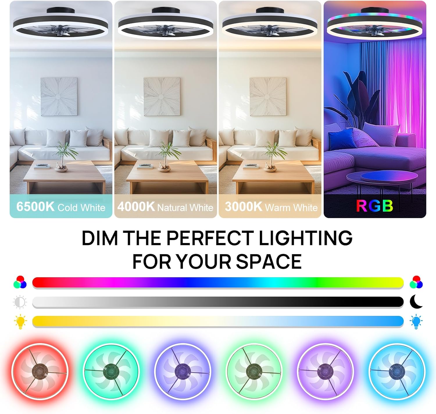 Lampu Kipas Langit-langit Pint - Smart Ceiling Fan ulasan dan harga