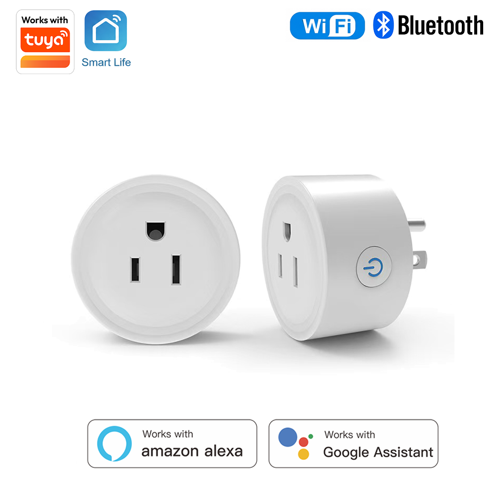 Stop Kontak Pintar Bulat Tuya  - Smart Home Web ulasan dan harga