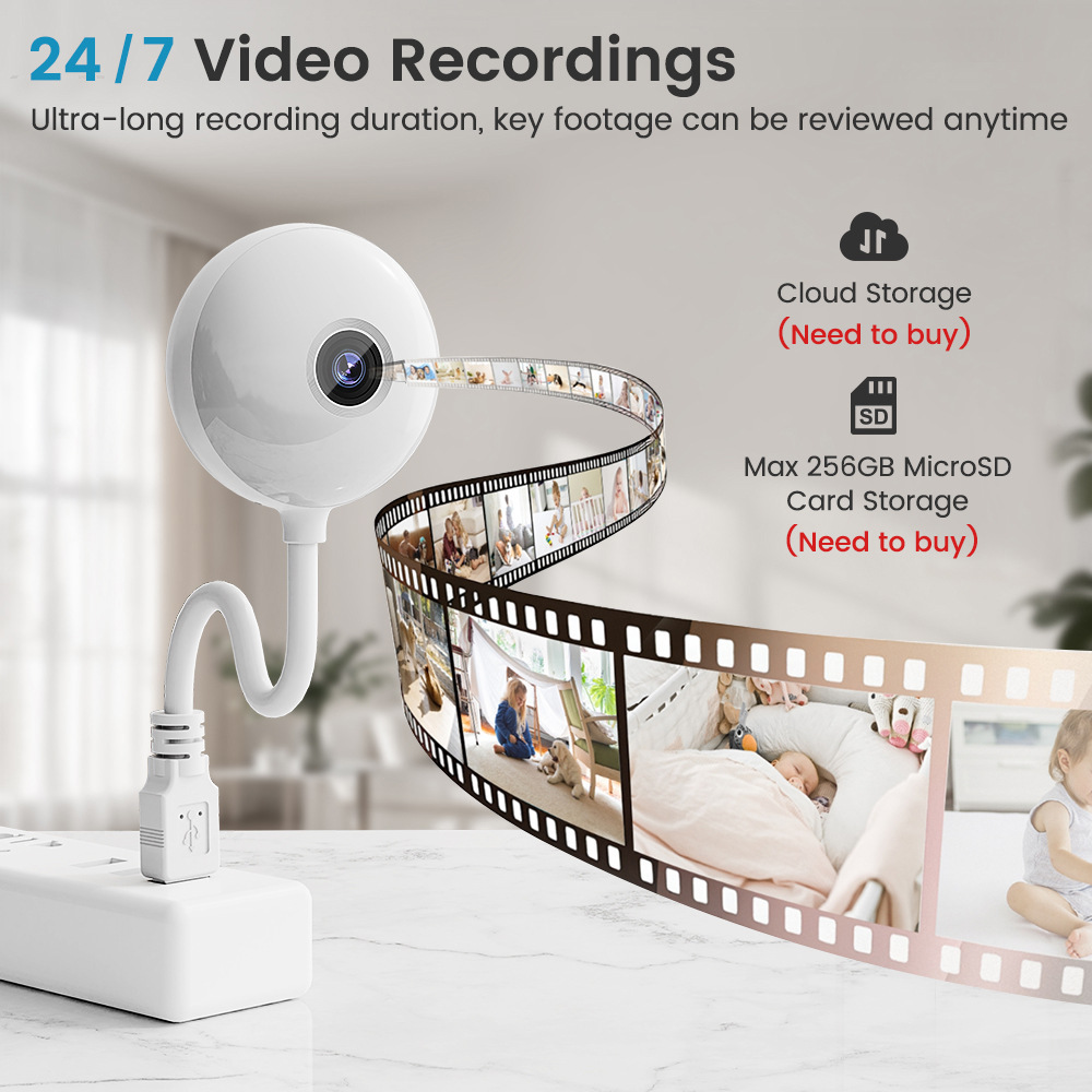 Kamera IP Mini WiFi USB 5MP de - Smart Home Windows App ulasan dan harga