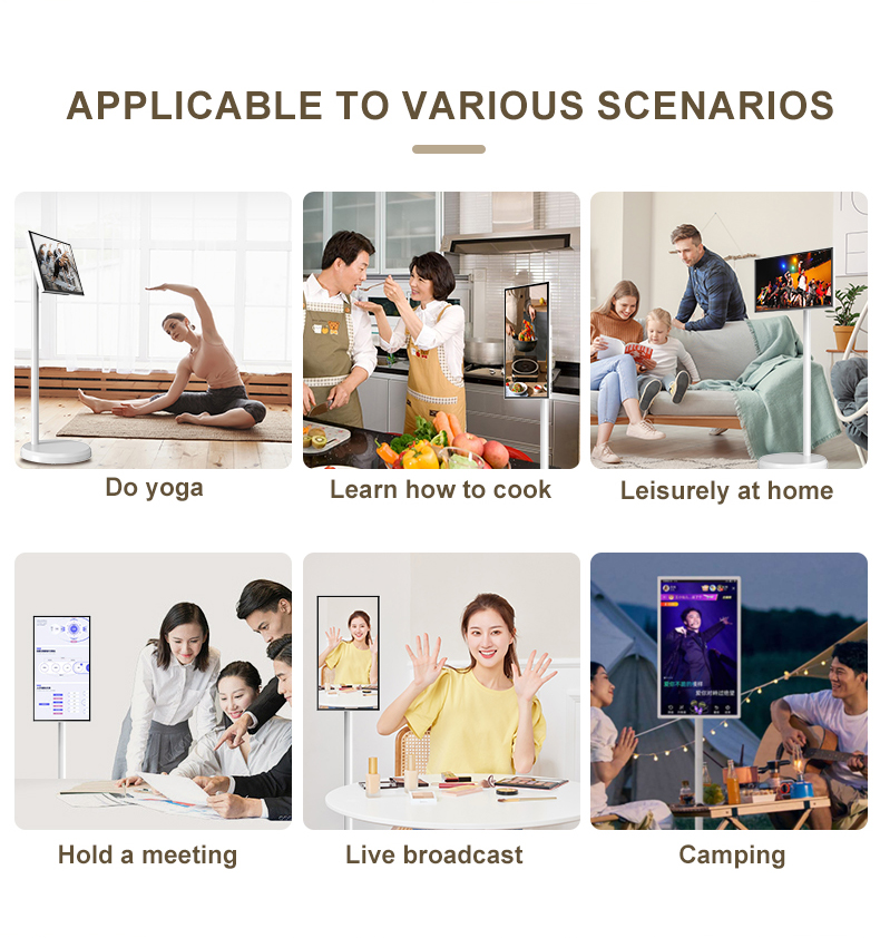 TV Mini LED Putih 21,5 Inci Be - Smart Home Tv ulasan dan harga