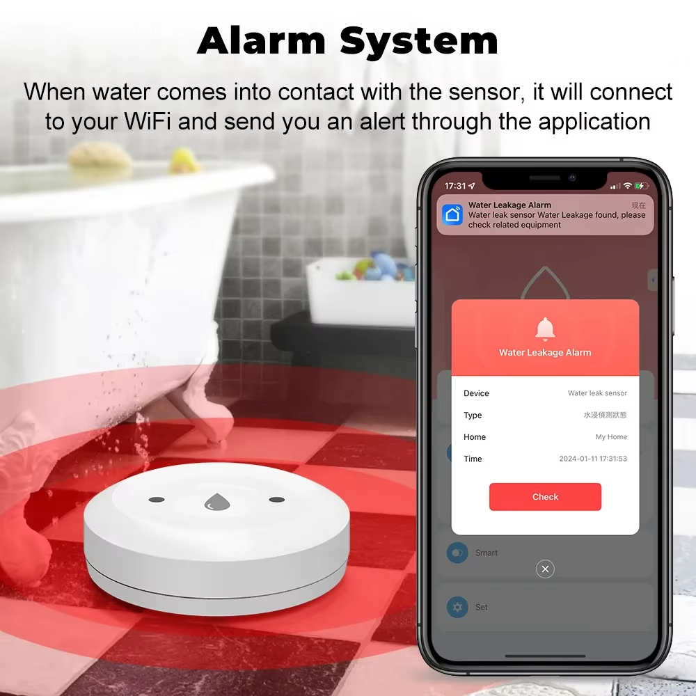 Tuya ZigBee 3.0 Detektor Keboc - Smart Home Sistem ulasan dan harga
