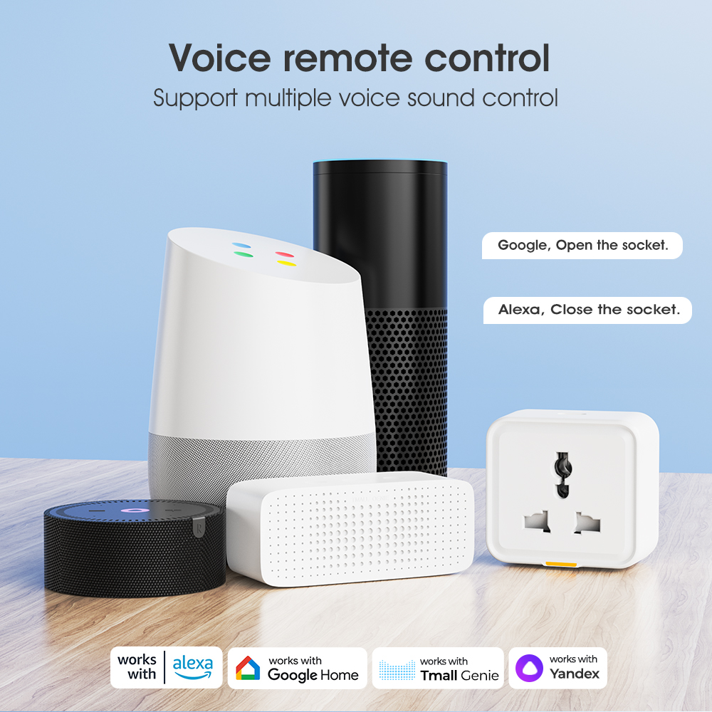 Tuya soket Plug WIFI nirkabel  - Smart Home Energy Monitor ulasan dan harga