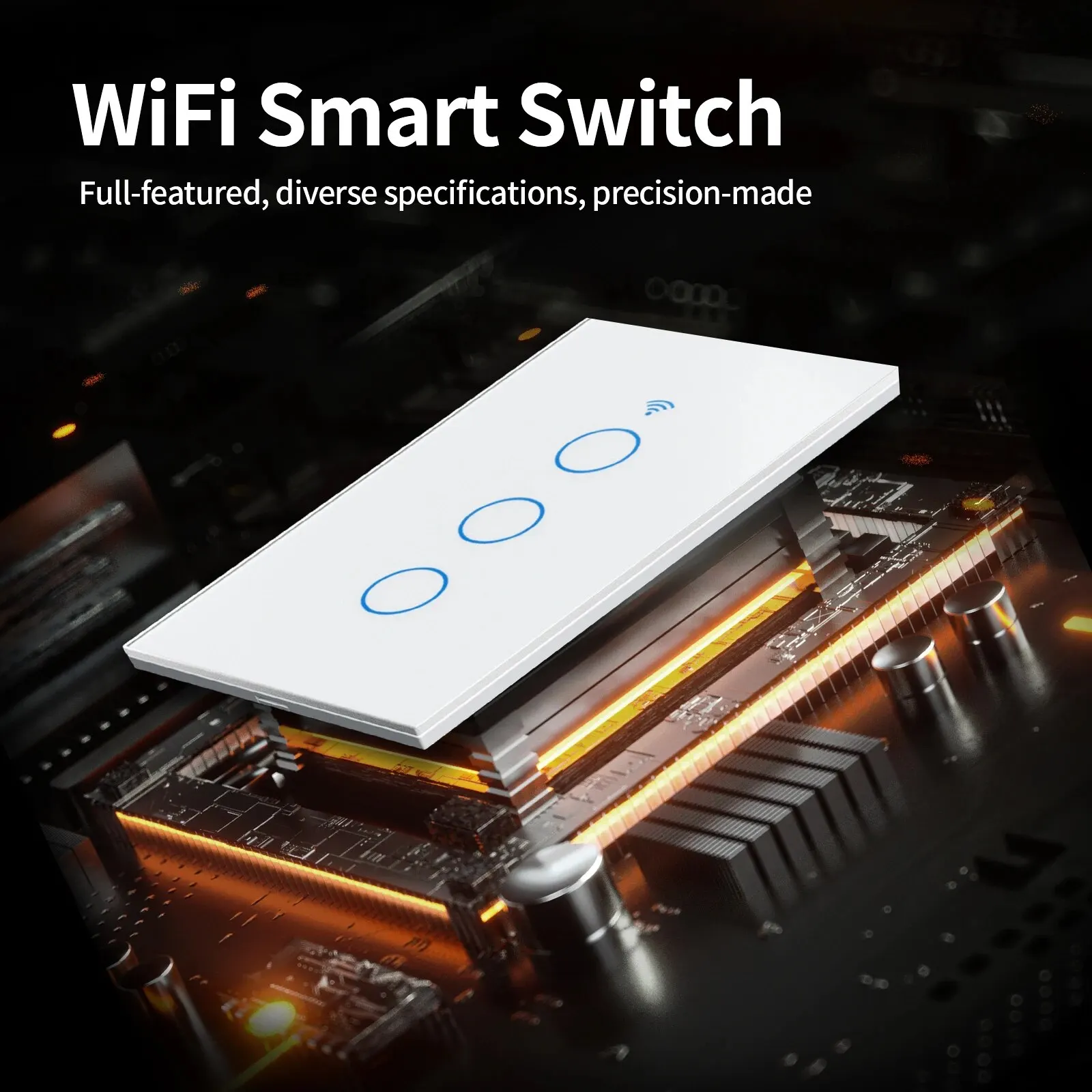 TNCE Tuya WiFi/Zigbee saklar l - Smart Home Web ulasan dan harga